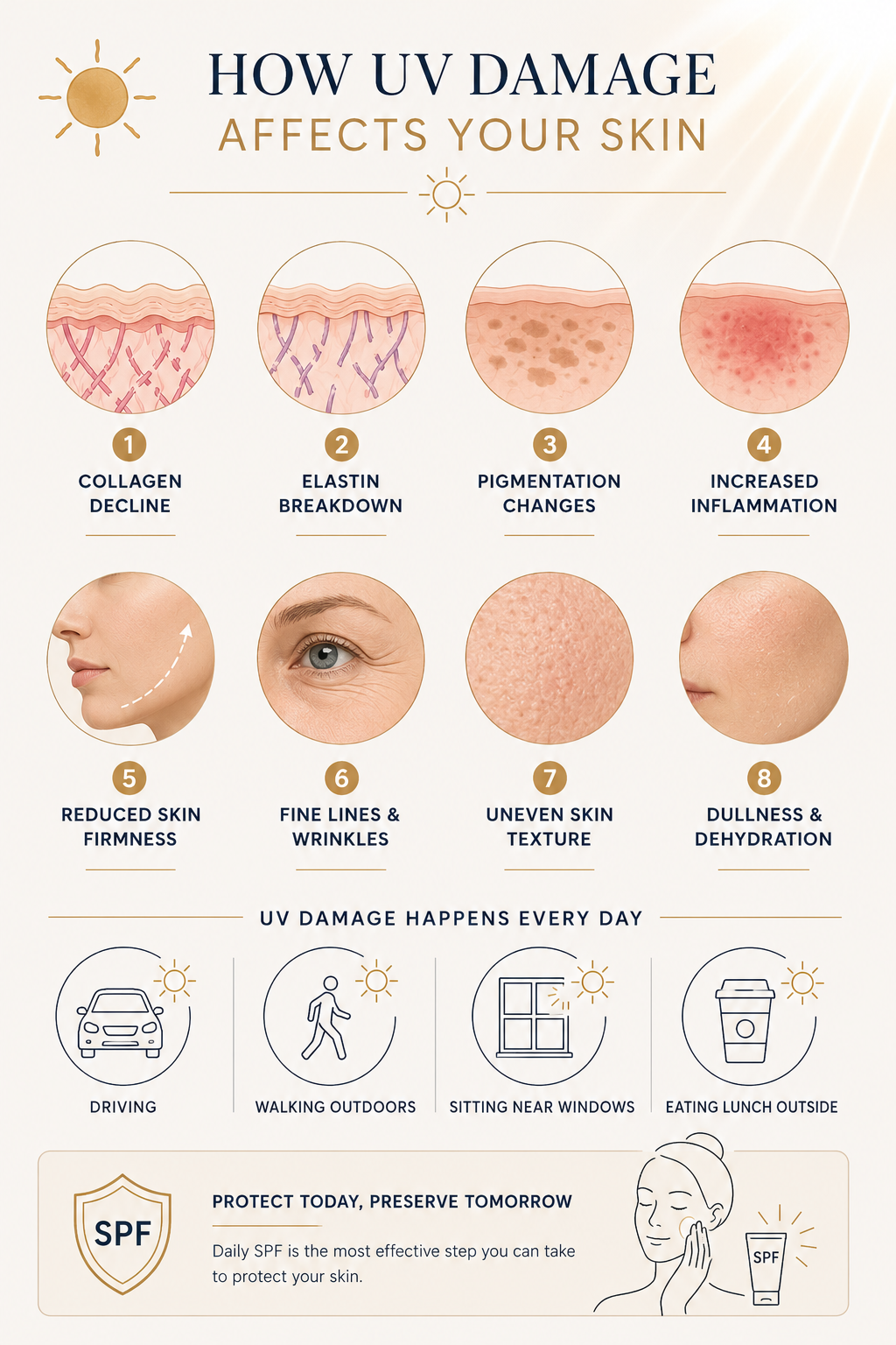 how uv damage affects your skin
