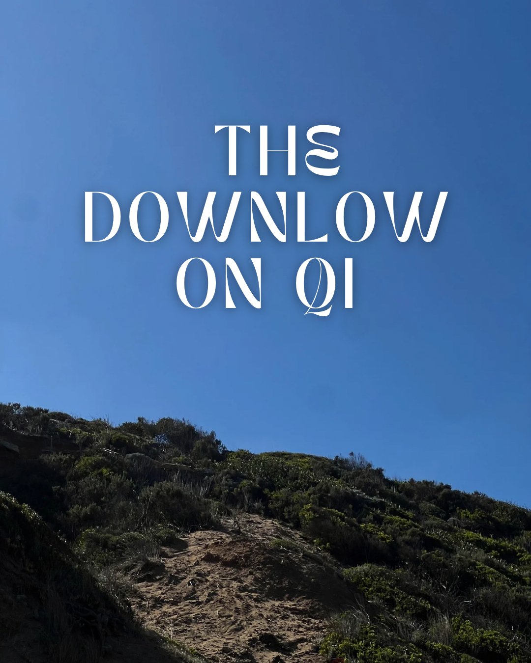Lets talk about Qi. Movement.
Sharing what I&rsquo;ve learnt at uni so far - its honestly blowing my mind. 

One of the first things I learnt in TCM is the concept of Qi. Its not just &ldquo;energy&rdquo; in a vague way - its the vital force that flo