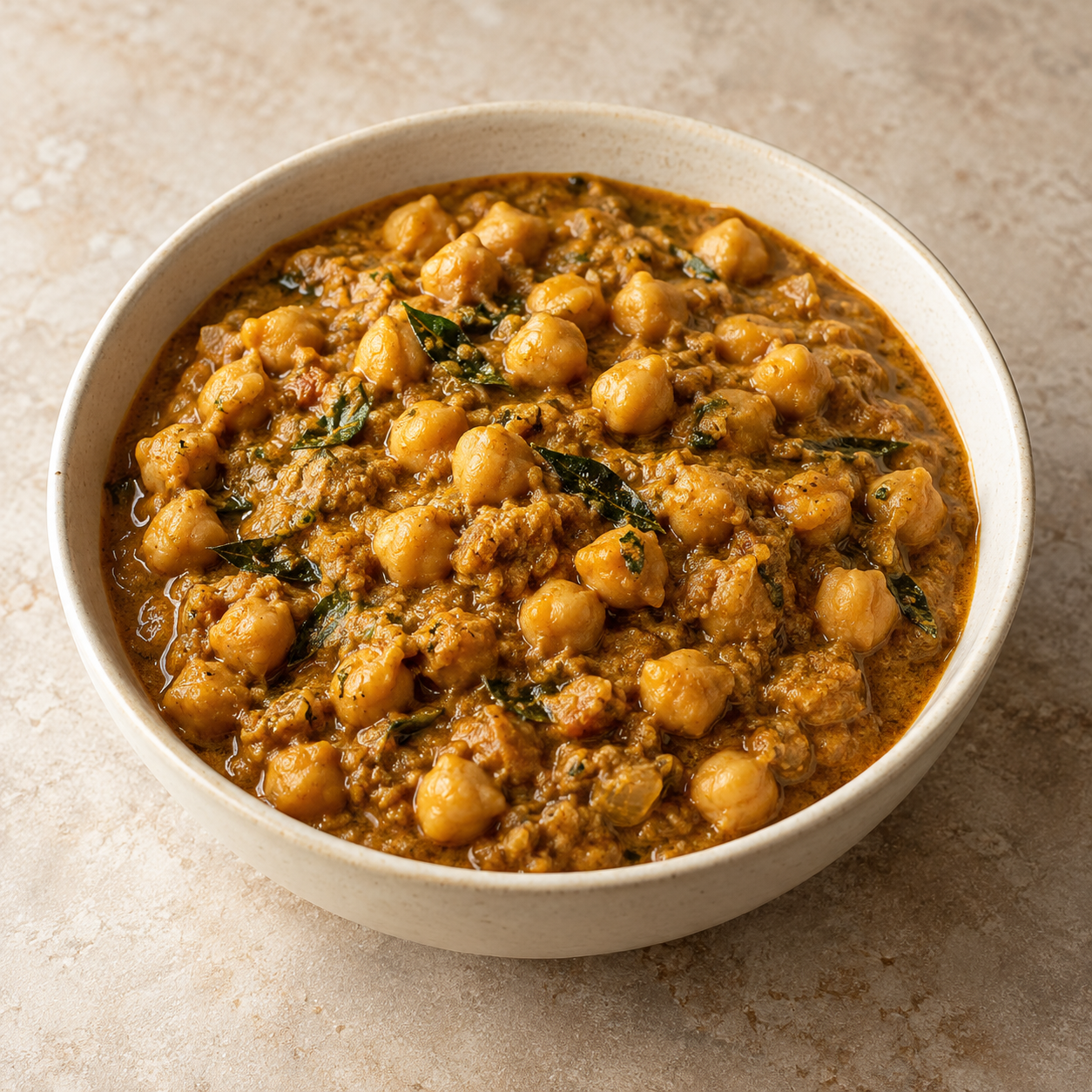 Kerala Coconut Chickpea Curry