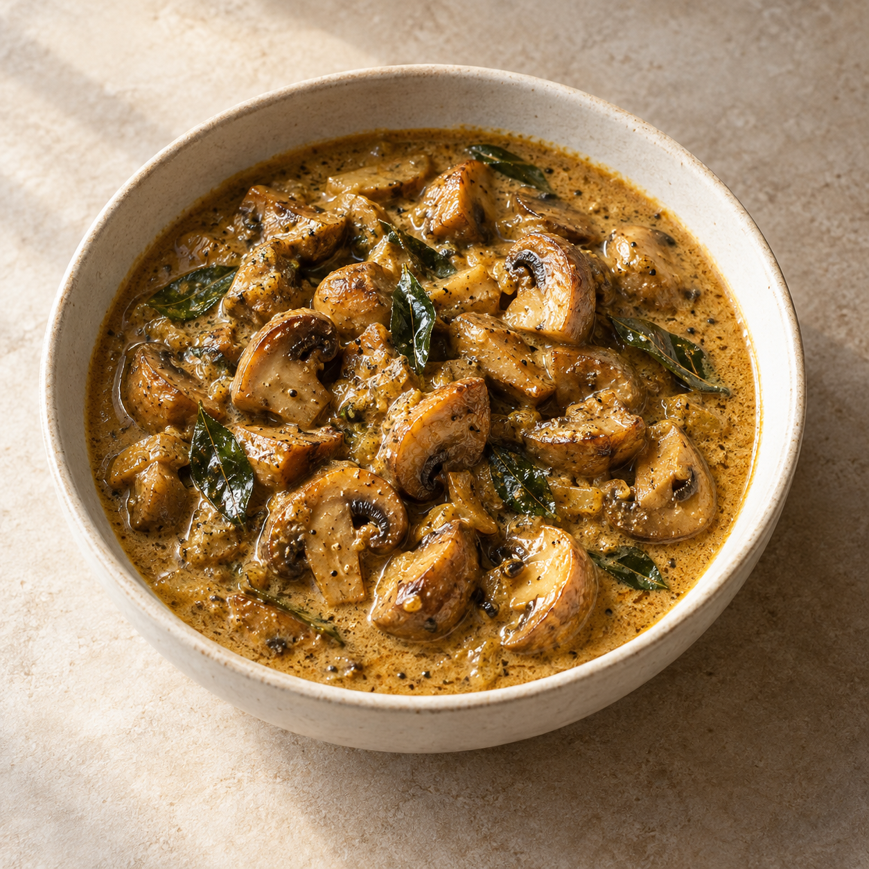 Kerala Mushroom Curry