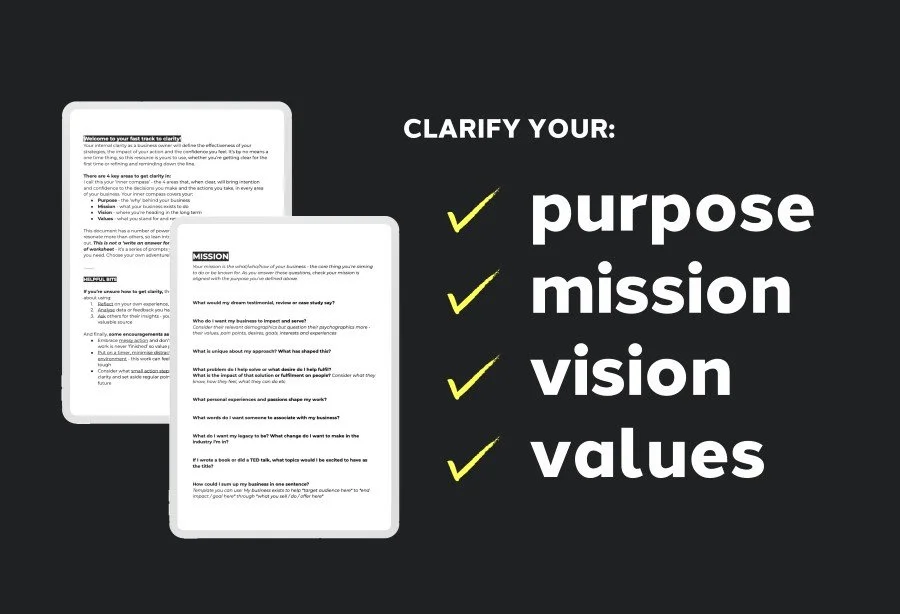 The Clarity Workbook