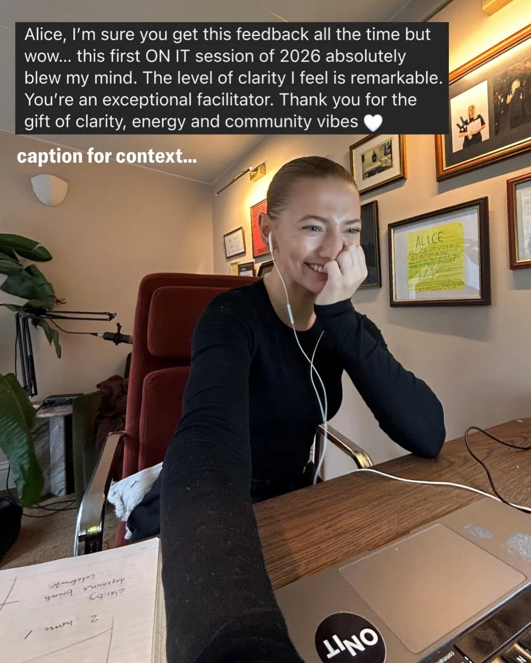 Just delivered the first ON IT session of 2026 and I am EMOTIONAL.

I&rsquo;ve been helping business&rsquo; grow for 10 years but it wasn&rsquo;t until recently when I realised what most of my job has morphed into&hellip;

&hellip;I&rsquo;m paid to a