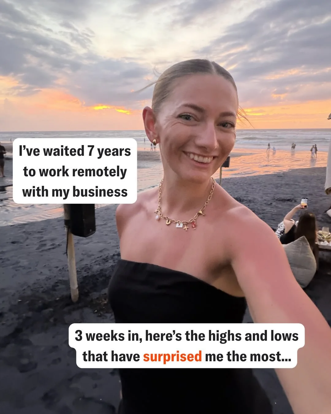 3 weeks of being a &lsquo;digital modal&rsquo; and this is the unexpected highs &amp; lows^

So curious to hear which resonate with or surprise you.

Your next step:
✏️ How I prepared my business for working abroad - comment STRATEGY
🖤 More of my ex