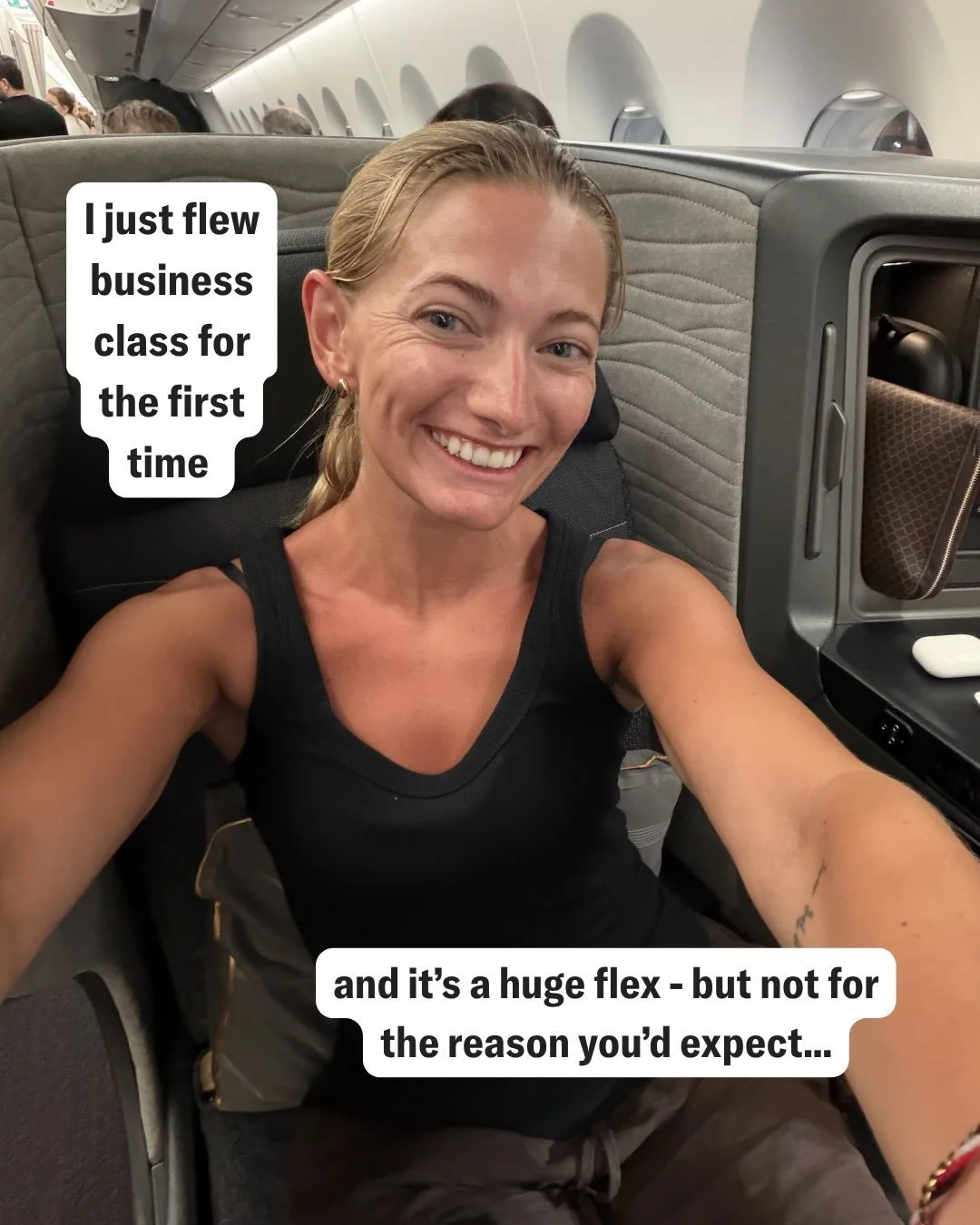 I wasn&rsquo;t going to share this&hellip; but the internet is so full of content about the shiny side of financial success, so this message feels important to add to the mix^

(Final slide to see me losing my tiny mind and making it very clear I&rsq