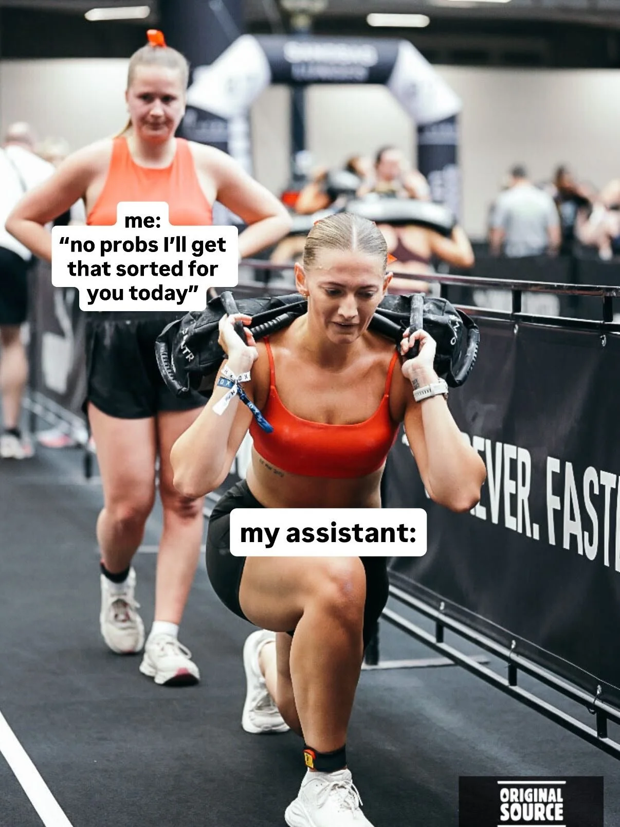 Hyrox, business owner edition. Let me know which resonates most🥲

PS does using these photos for business content make my ticket a taxable expense? Paging my accountant&hellip;