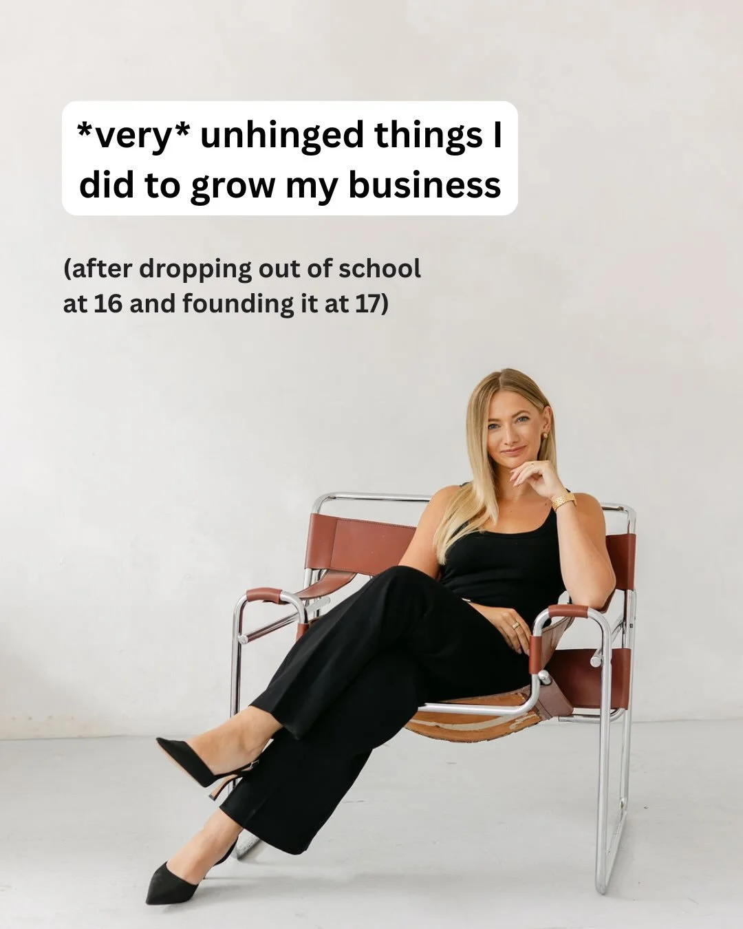 10 unhinged things I&rsquo;ve done to grow my business - some of these I&rsquo;ve never said before😬

To celebrate reaching 10+ years in business I&rsquo;m going to share a series of &lsquo;10 in 10&rsquo; posts - think 10 failures, 10 best decision