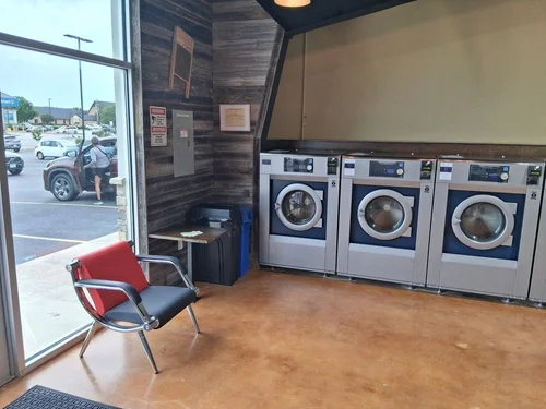 Electrolux Compass Pro washers at Texas Tumble Wash laundromat in Hurst TX