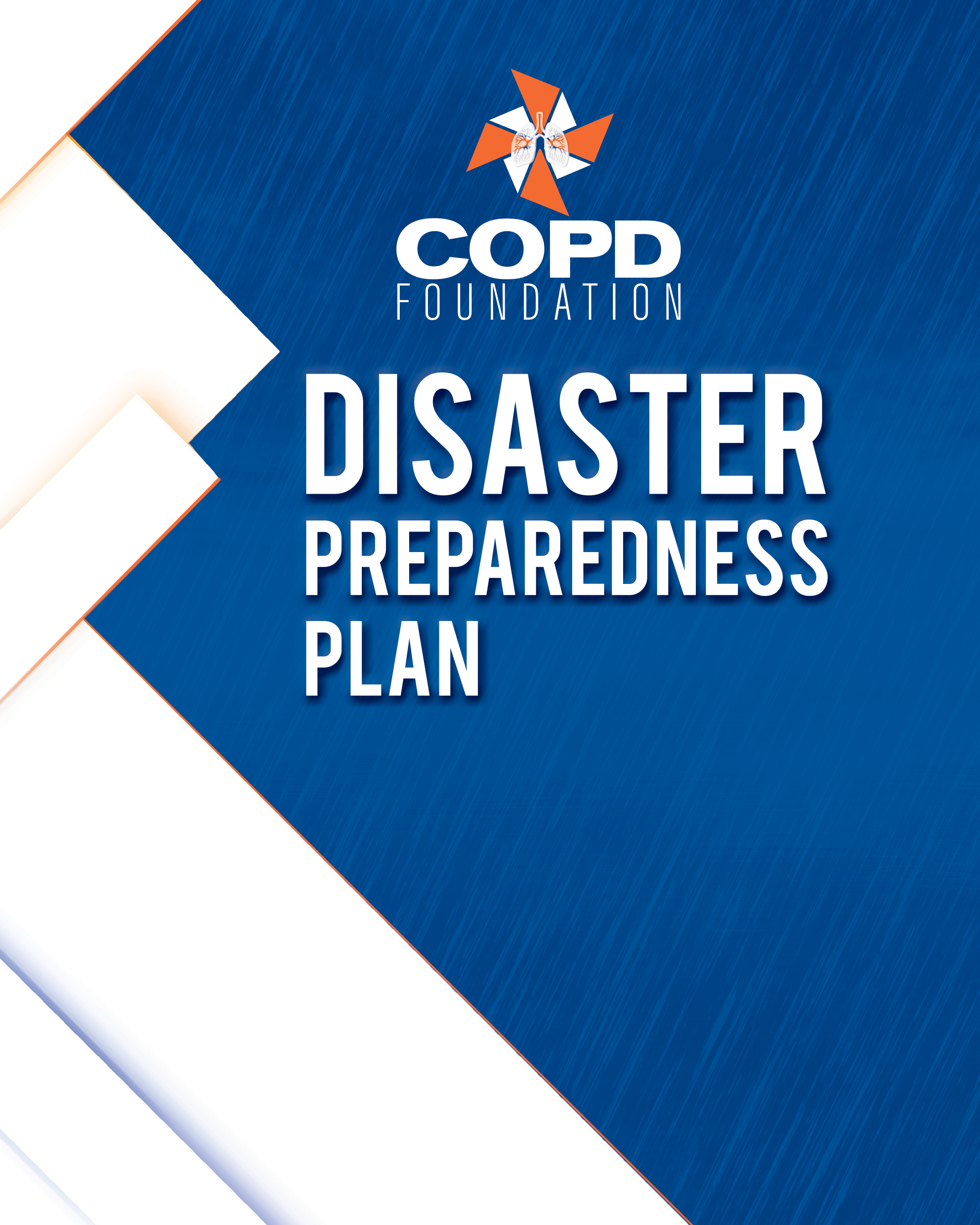 Disaster Preparedness Plan — COPD Foundation