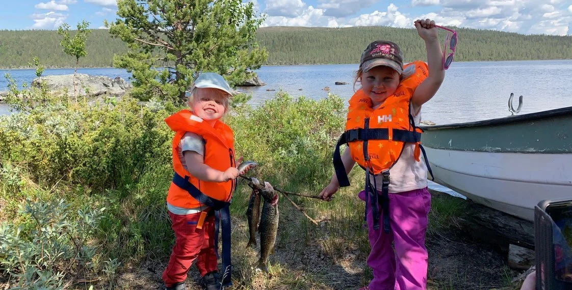 Fiskebilder fra Femund Engerdal