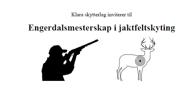 Engerdalsmesterskapet i jaktfelt 12. september