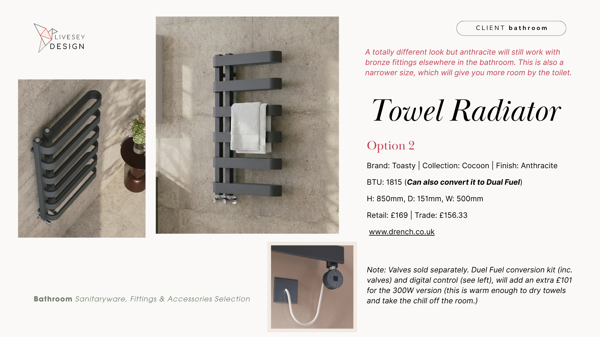 Catalog page showing three types of pendant ceiling lights with images, descriptions, prices, and dimensions.