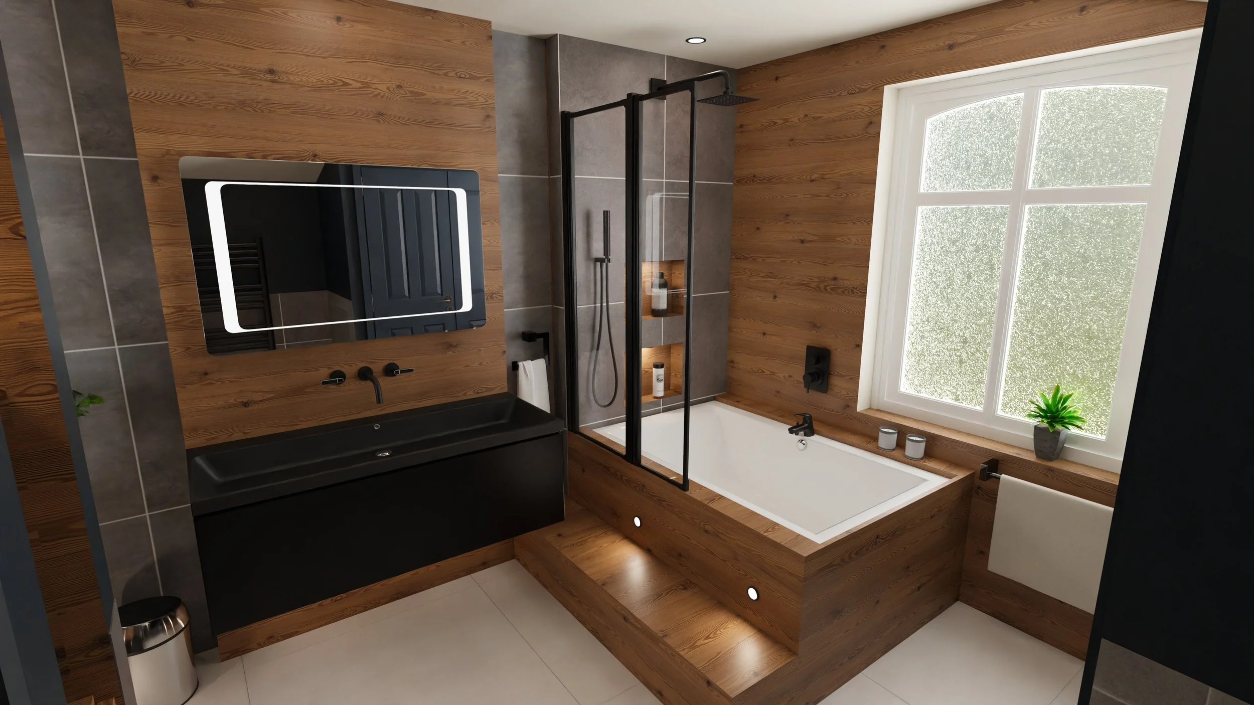 Residential family bathroom, Wimbledon