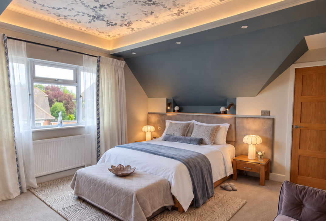 Residential master bedroom, Horsham