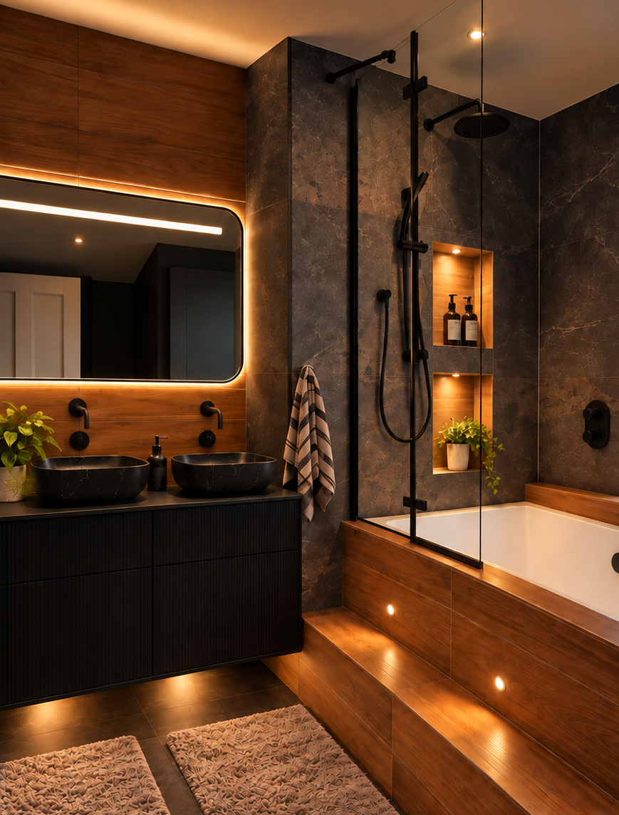Residential family bathroom, Wimbledon