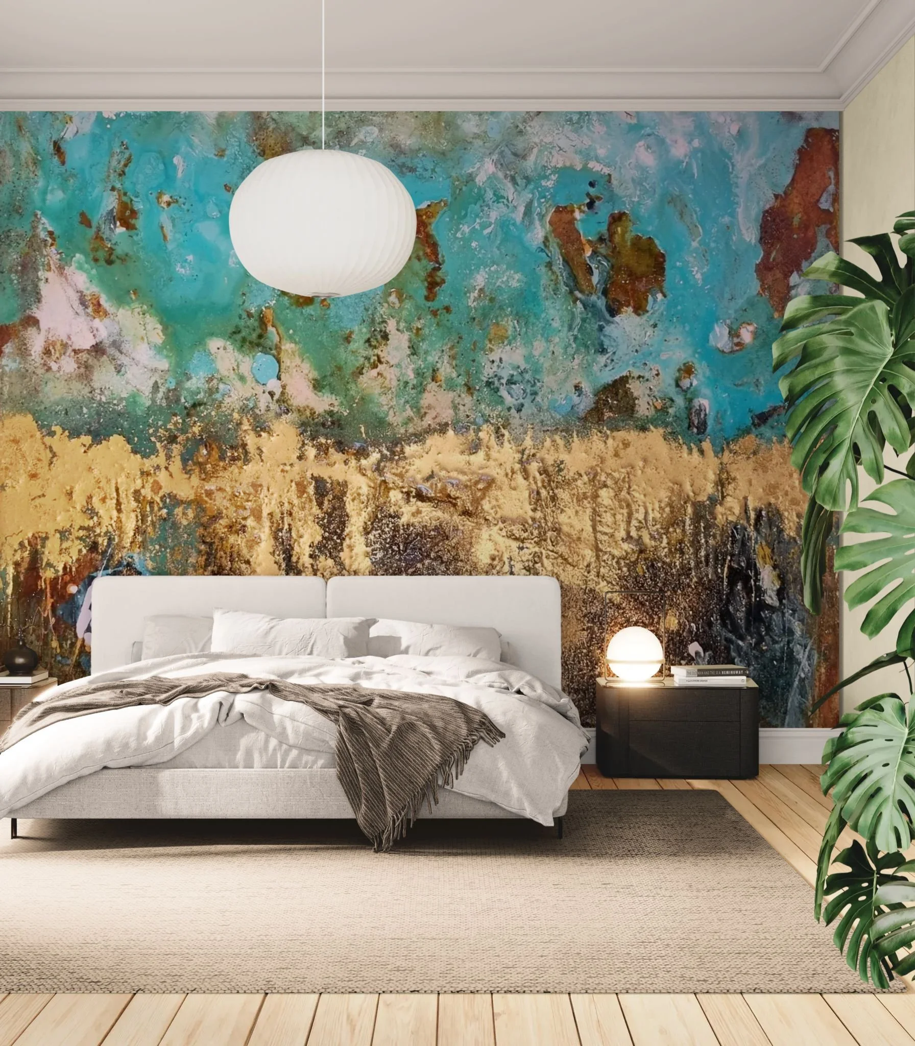 Large open bedroom with modern furnishings.jpeg