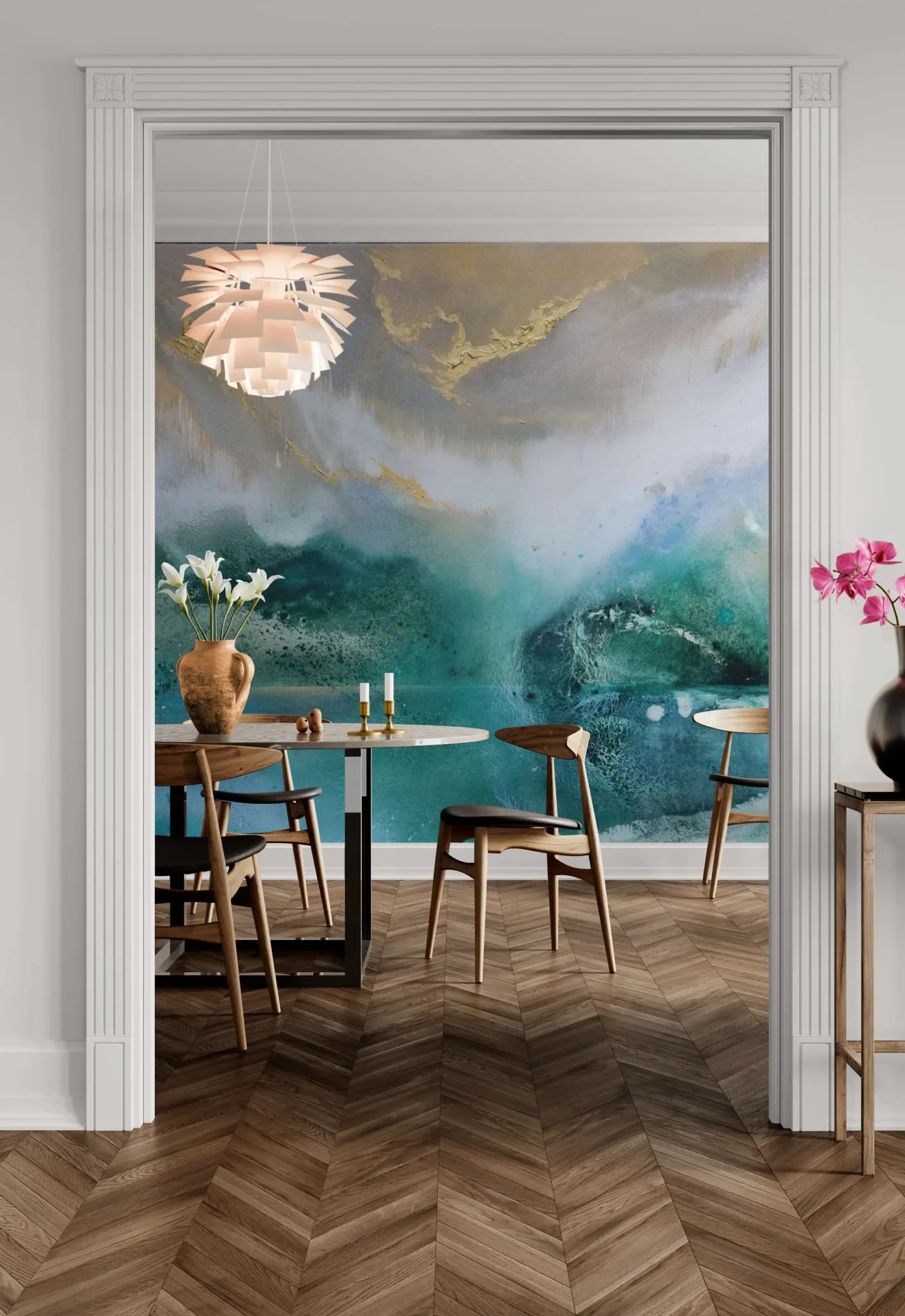 Hallway with view towards the dining room.jpeg