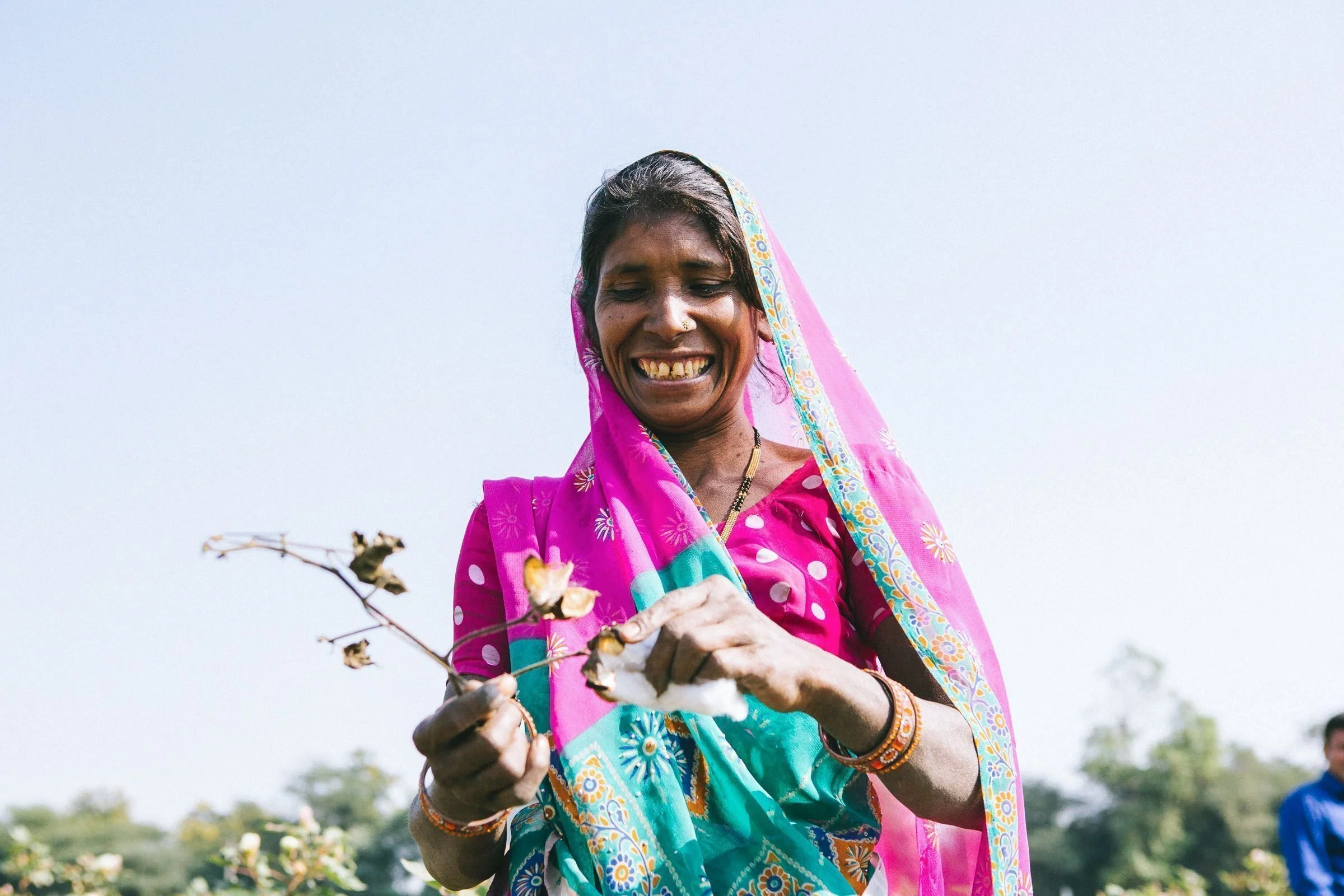 Sustainability starts with the people behind the cotton.