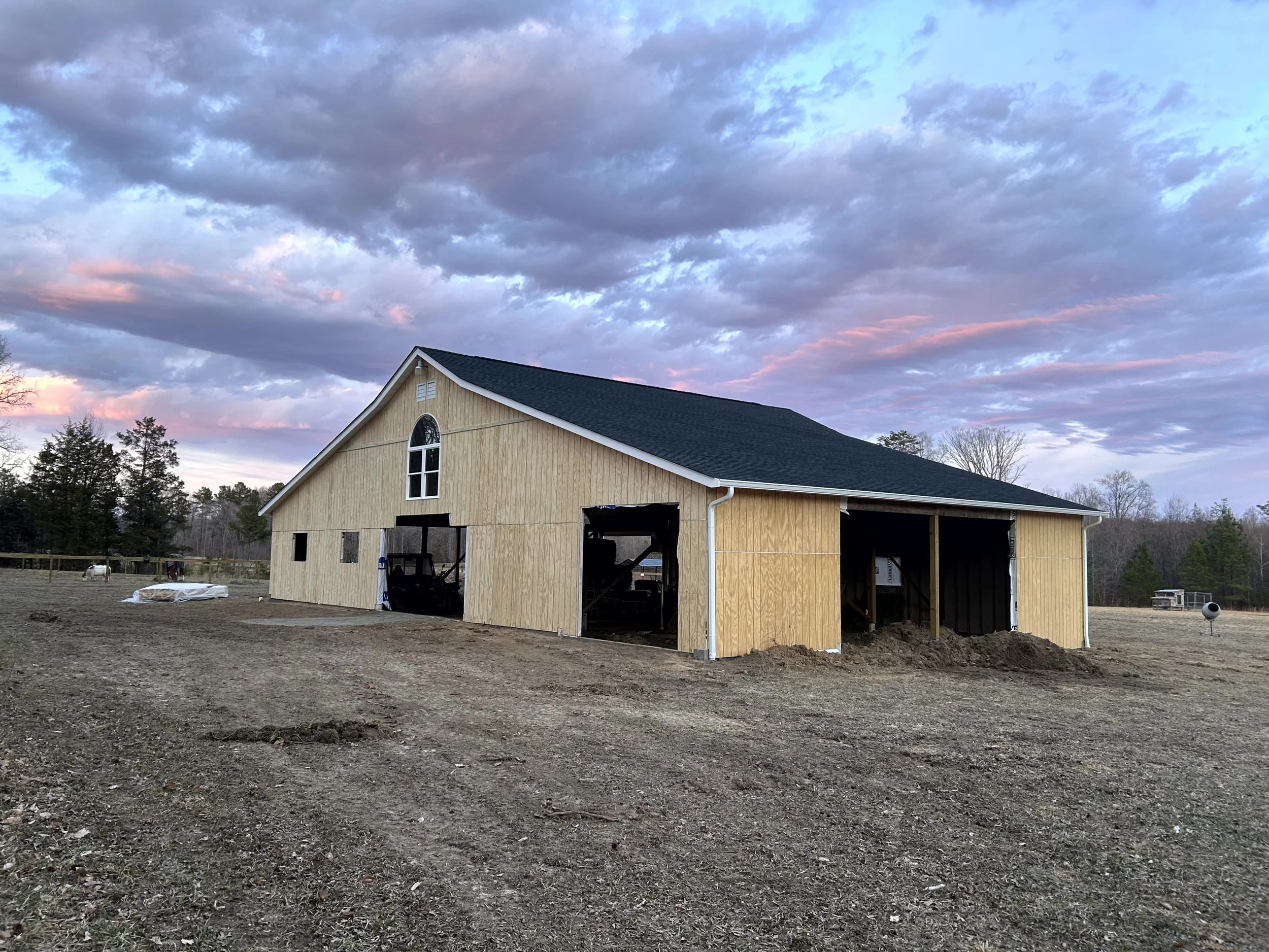 Horse and Equipment Barn