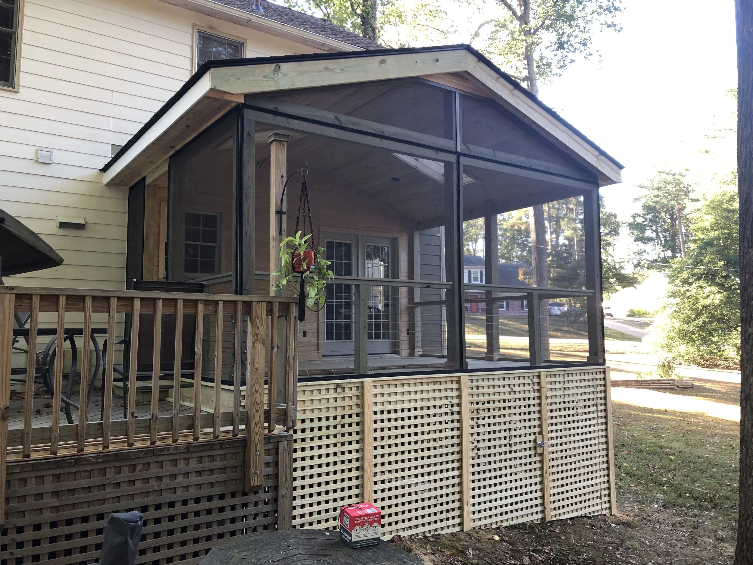 Custom Screened Porch
