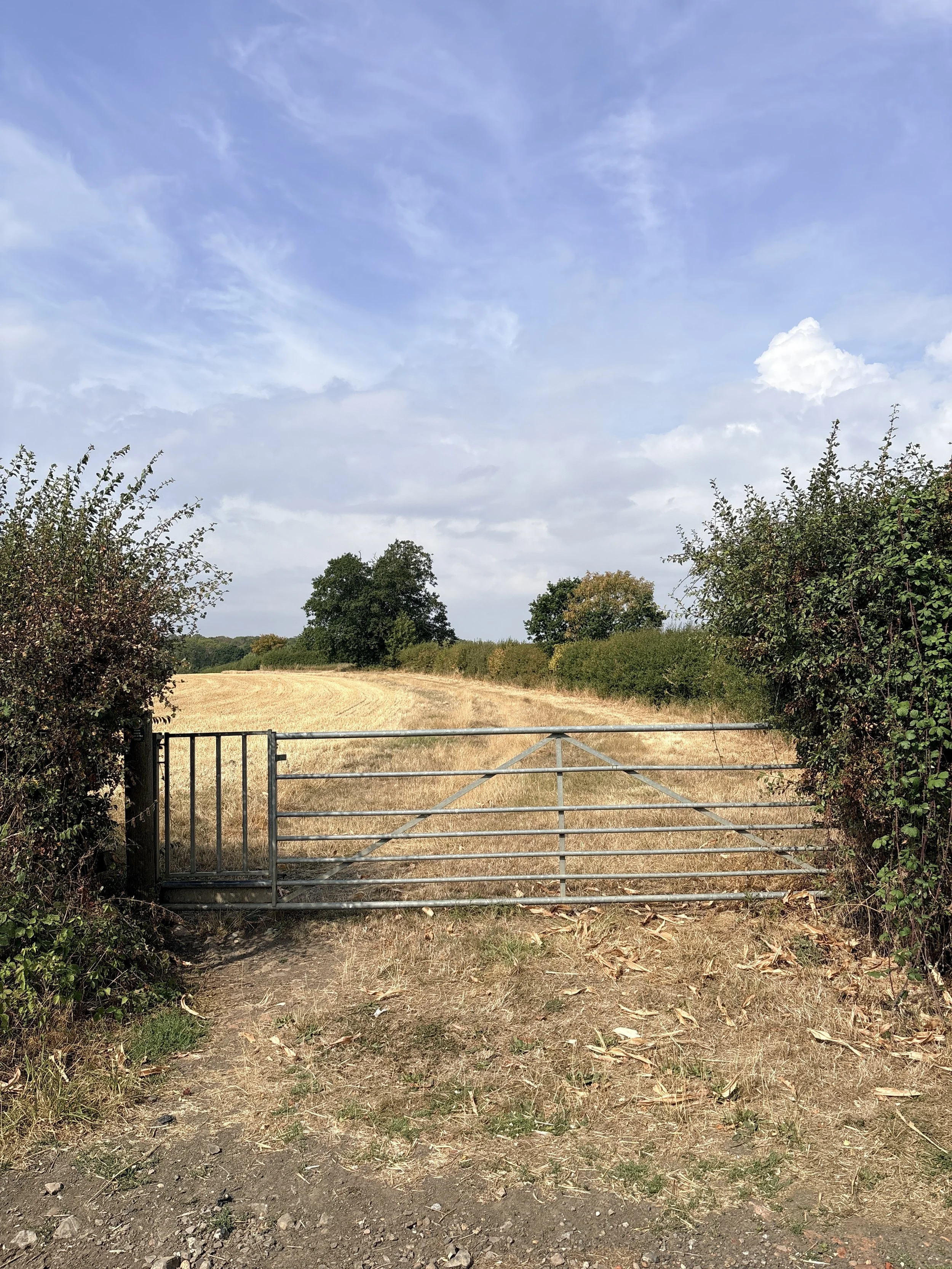 Worcestershire countryside gate