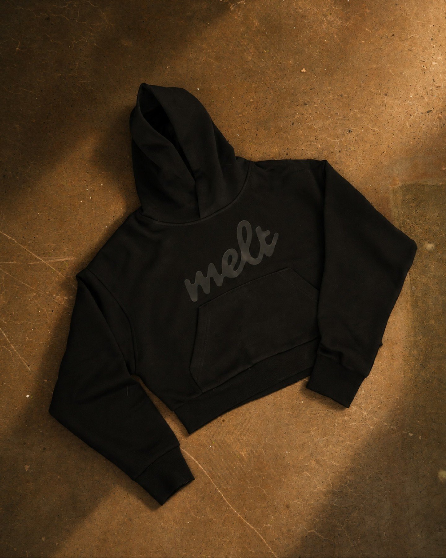 The perfect layer for your Fall studio commutes.

Melt hoodies are back my popular demand, in two styles, cropped &amp; full-length. Available exclusively in-studio.