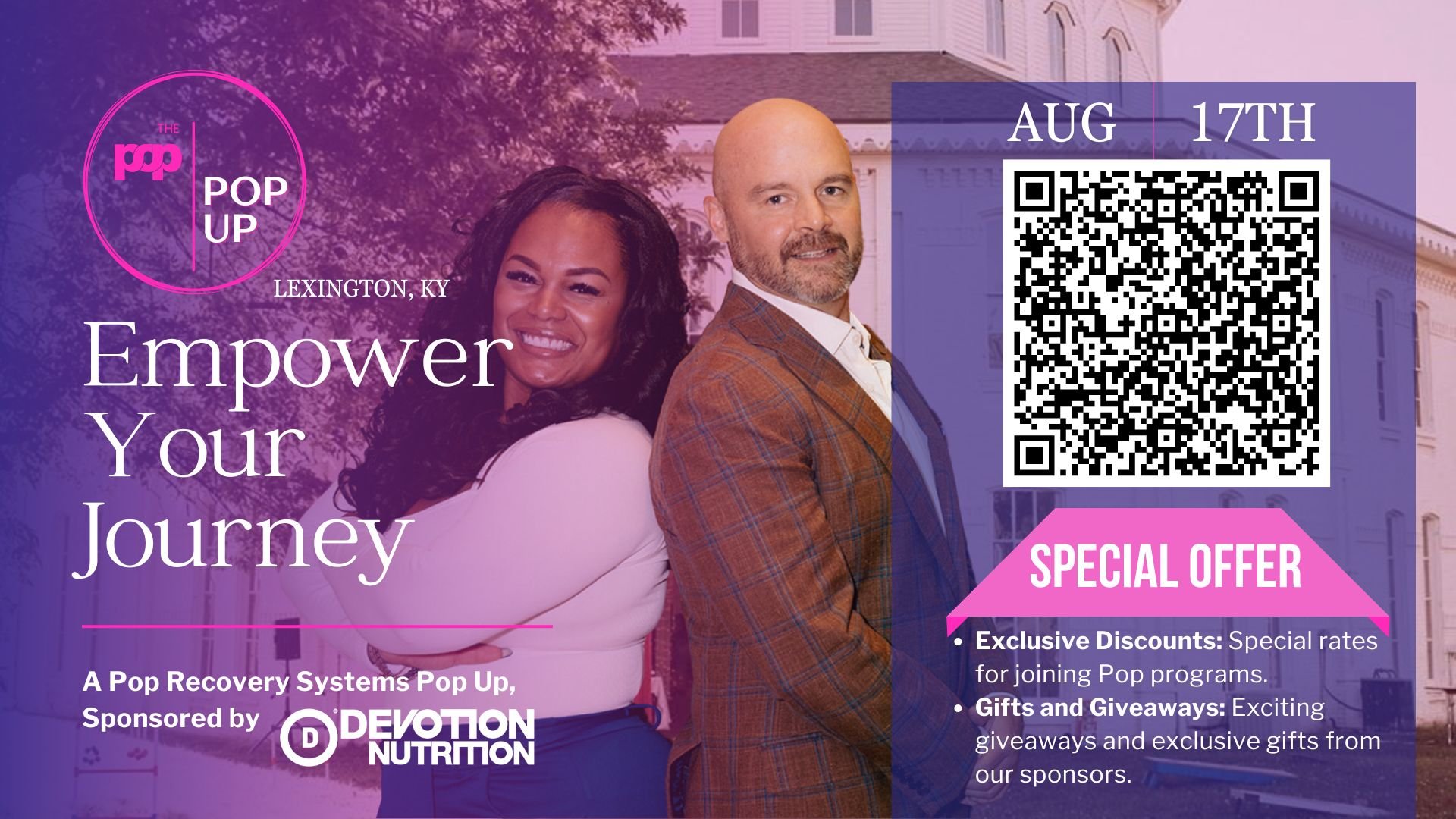 SOLD OUT!! Empower Your Journey: A Pop Recovery Systems Pop Up