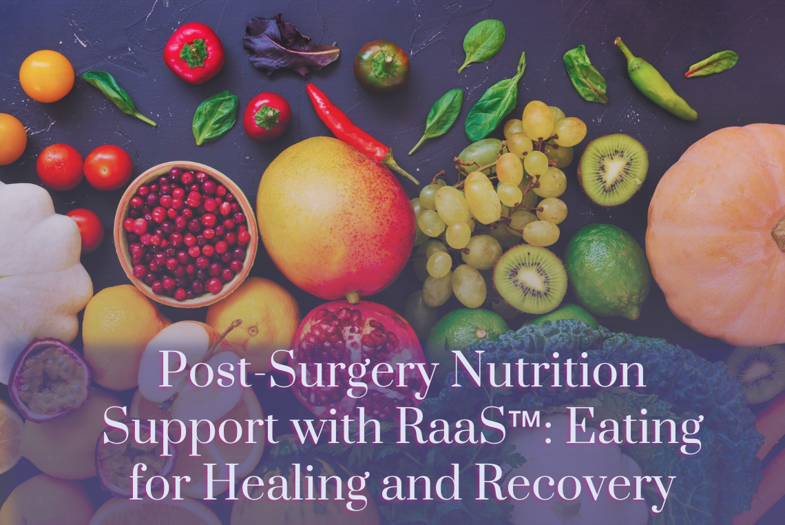 Eating for Healing: Personalized Nutrition Planning with RaaS™