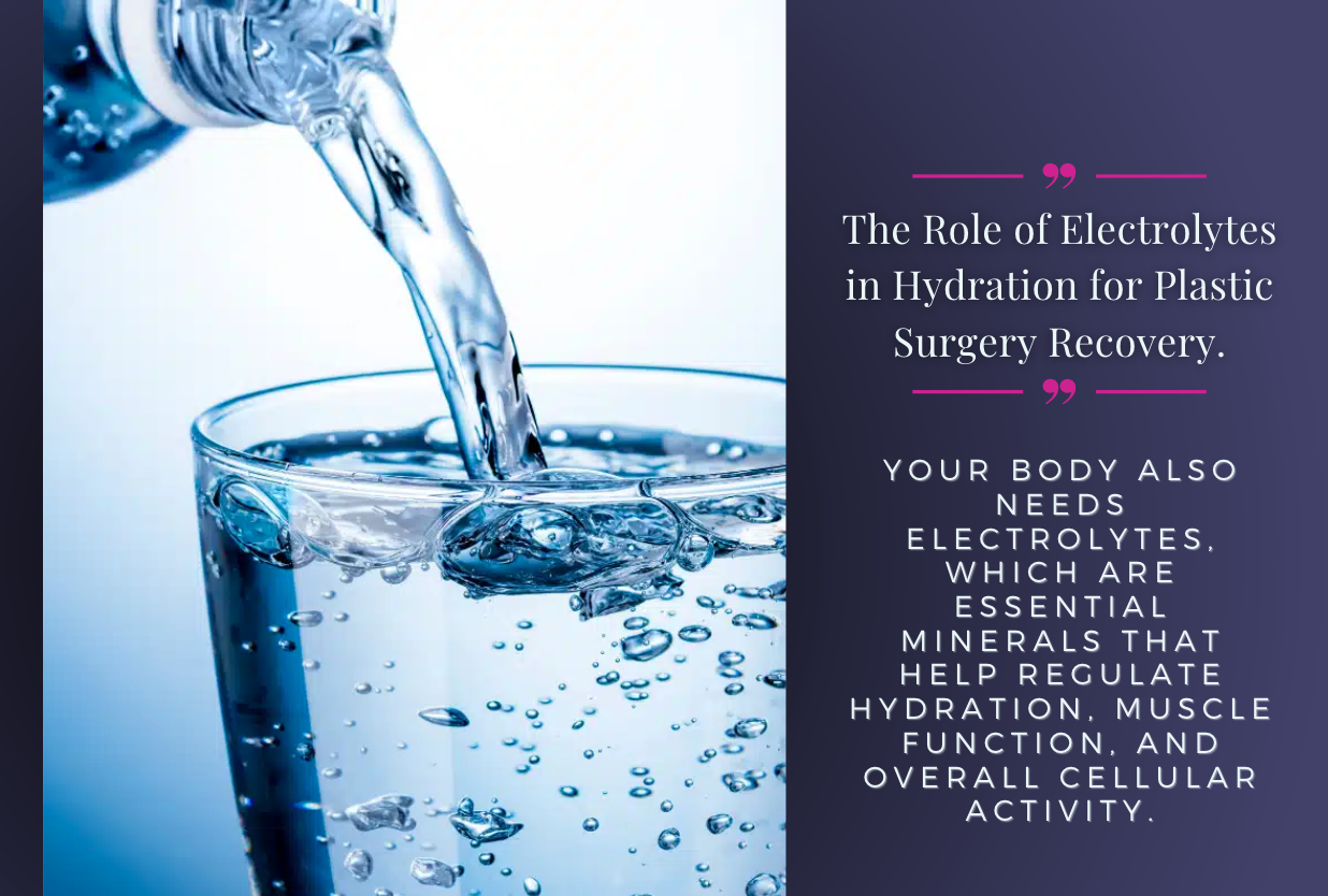 The Role of Electrolytes in Hydration for Plastic Surgery Recovery.