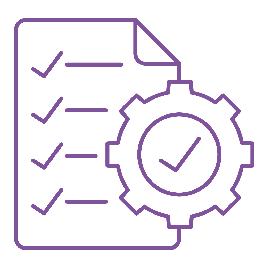 Geometric drawing of an outline square with sections divided by vertical, horizontal, and diagonal lines.