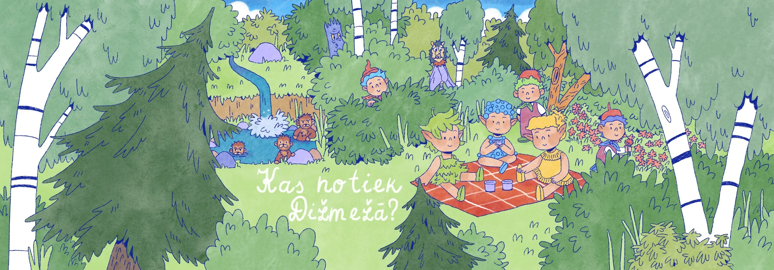 Illustration made by Elvīra Beķere