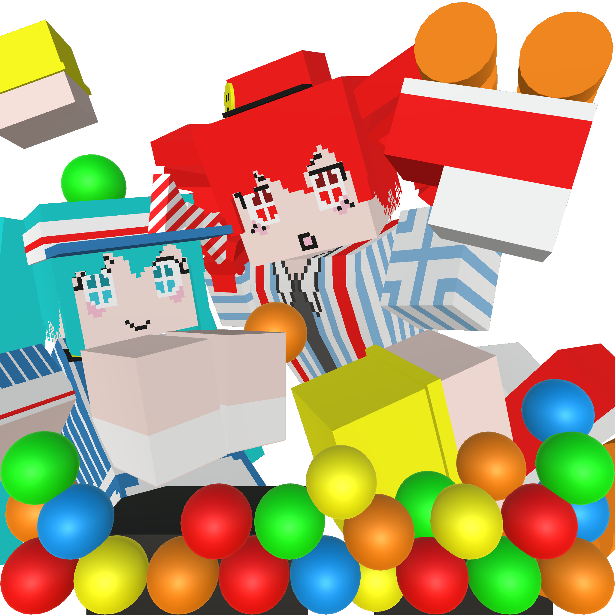 Miku and Teto (Mesmerizer)