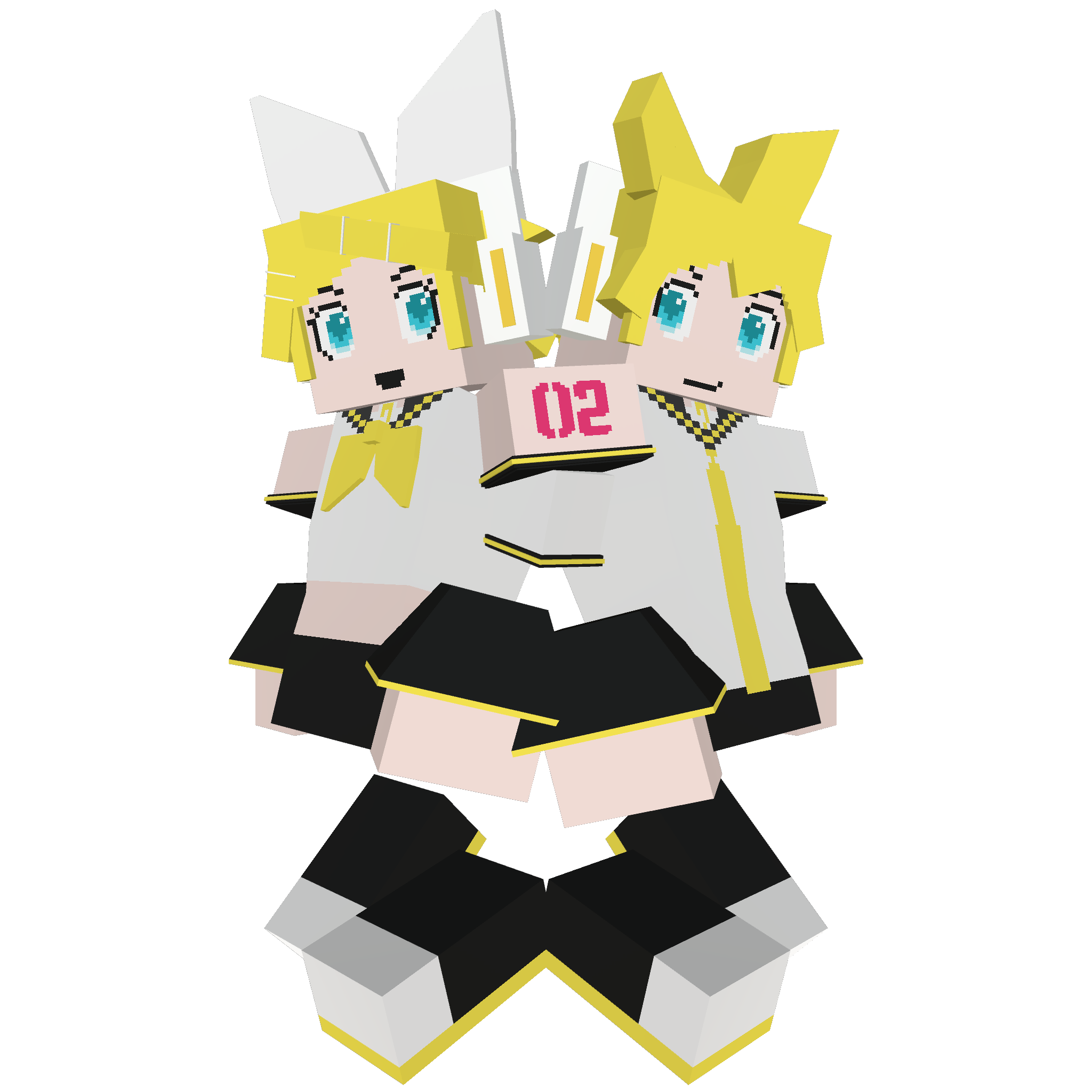 Kagamine Rin and Kagamine Len
