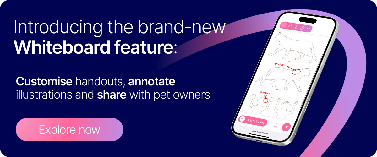 Cetra for Vets Whiteboard graphic