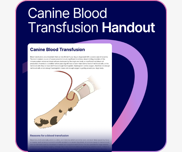 Canine Blood Transfusion Handout