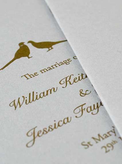 Pheasant - themed Stationery