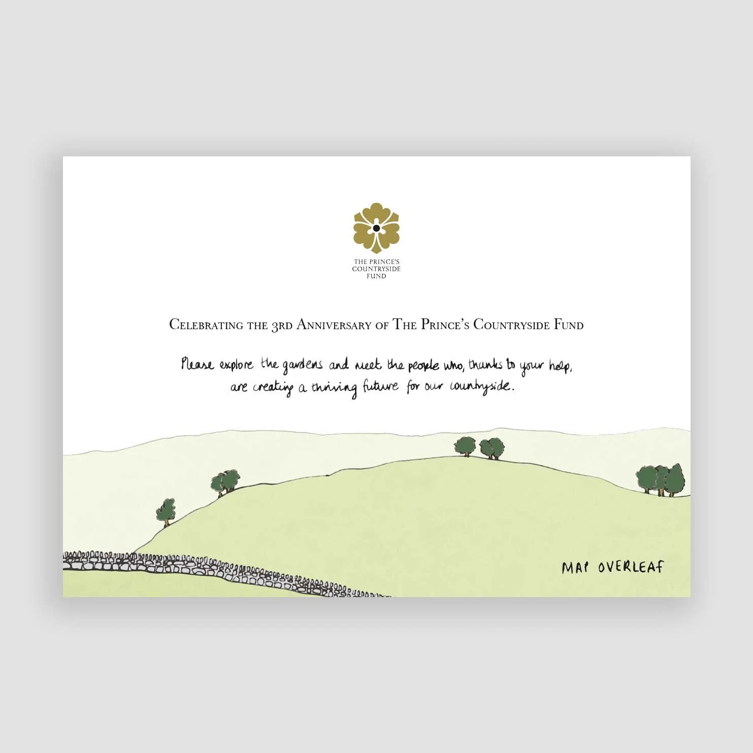 Prince's Countryside Fund Event Information Card