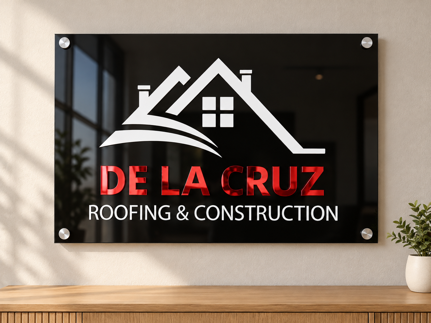 Glossy roofing sign in modern reception-8.png