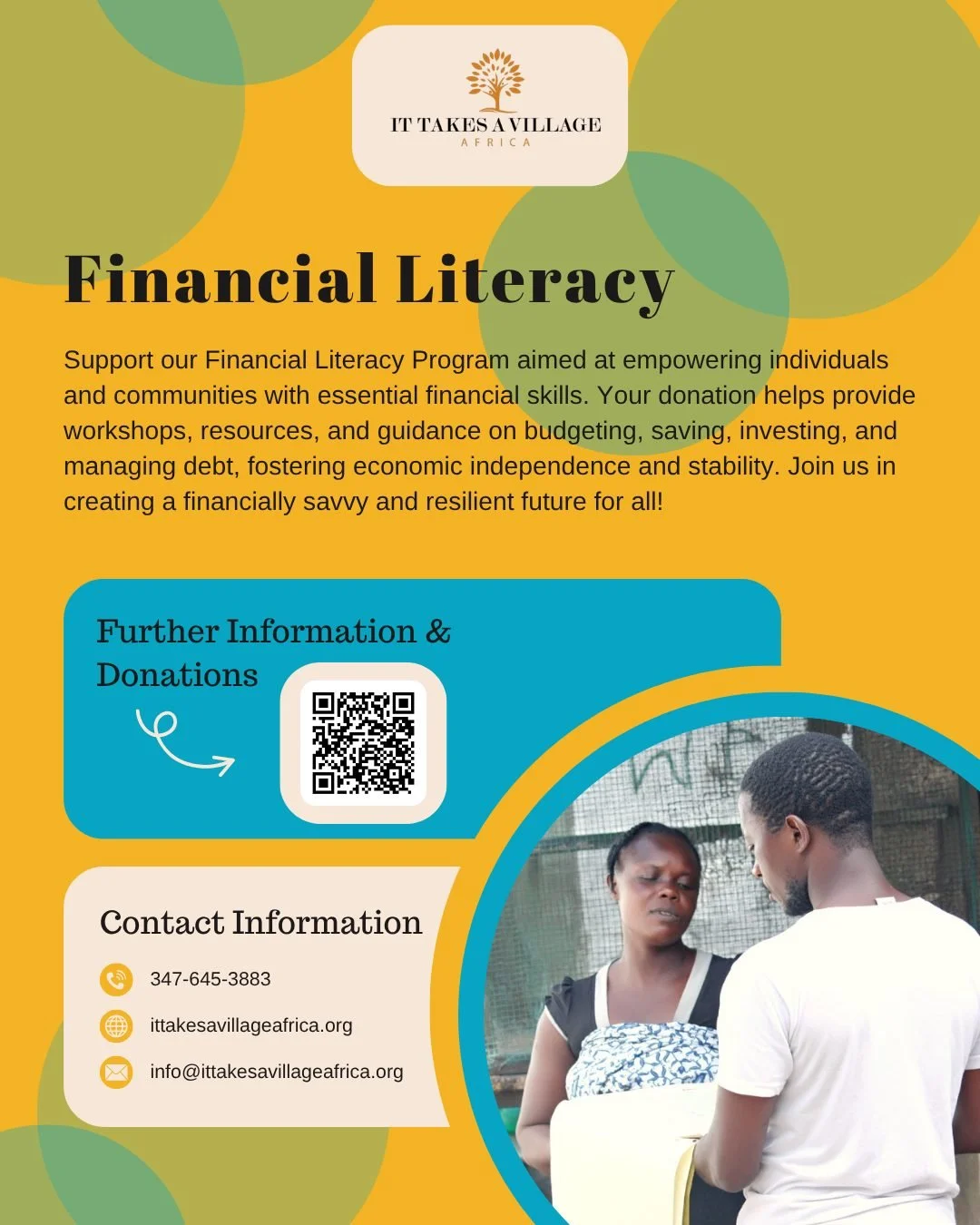 🧠💰 Financial literacy isn&rsquo;t a luxury &mdash; it&rsquo;s a life skill.
Through our Financial Literacy Program, we&rsquo;re empowering youth with the tools to budget, save, invest, and plan for a better future.

📚 From rural classrooms to comm