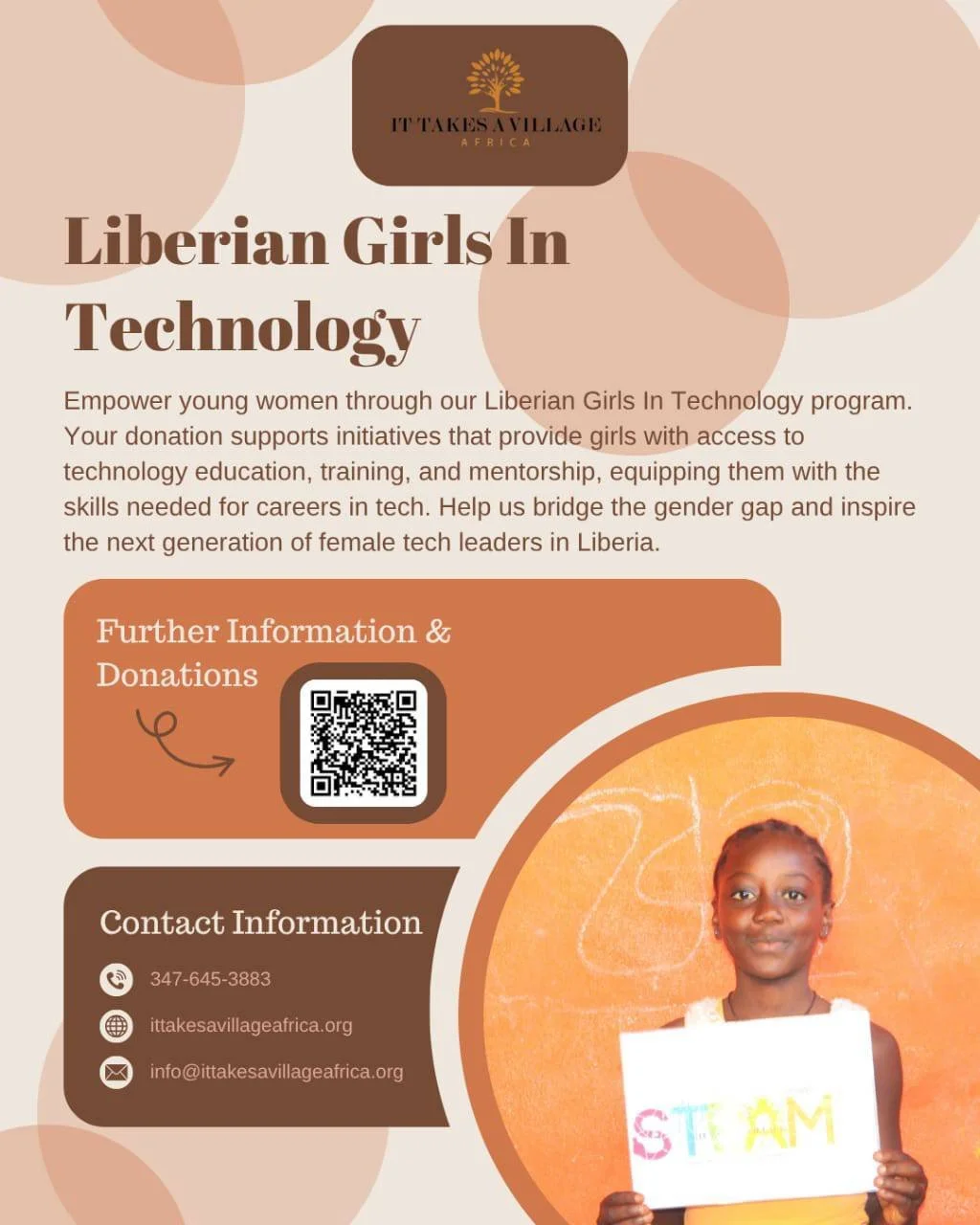 She can code. She can lead. She can change the world.

Our Girls In Tech program equips young women with digital skills and mentorship. It creates a space where they can build confidence and take ownership of their ideas. These girls are learning to 