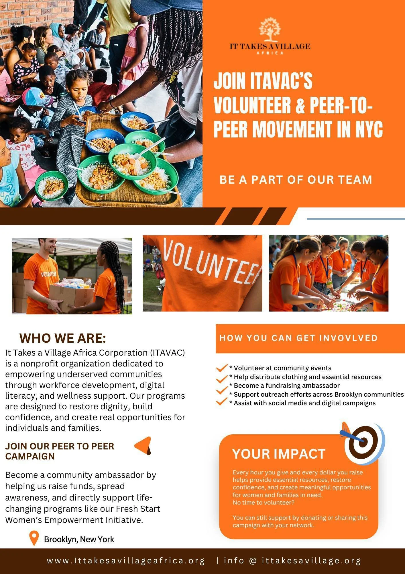 Africa Day was yesterday. The work continues today. 🌍💪🏾

We are looking for people ready to move from inspiration to action. If Africa Day stirred something in you channel it here.

Volunteer with It Takes A Village Africa. 🙌🏾

Link in bio to si
