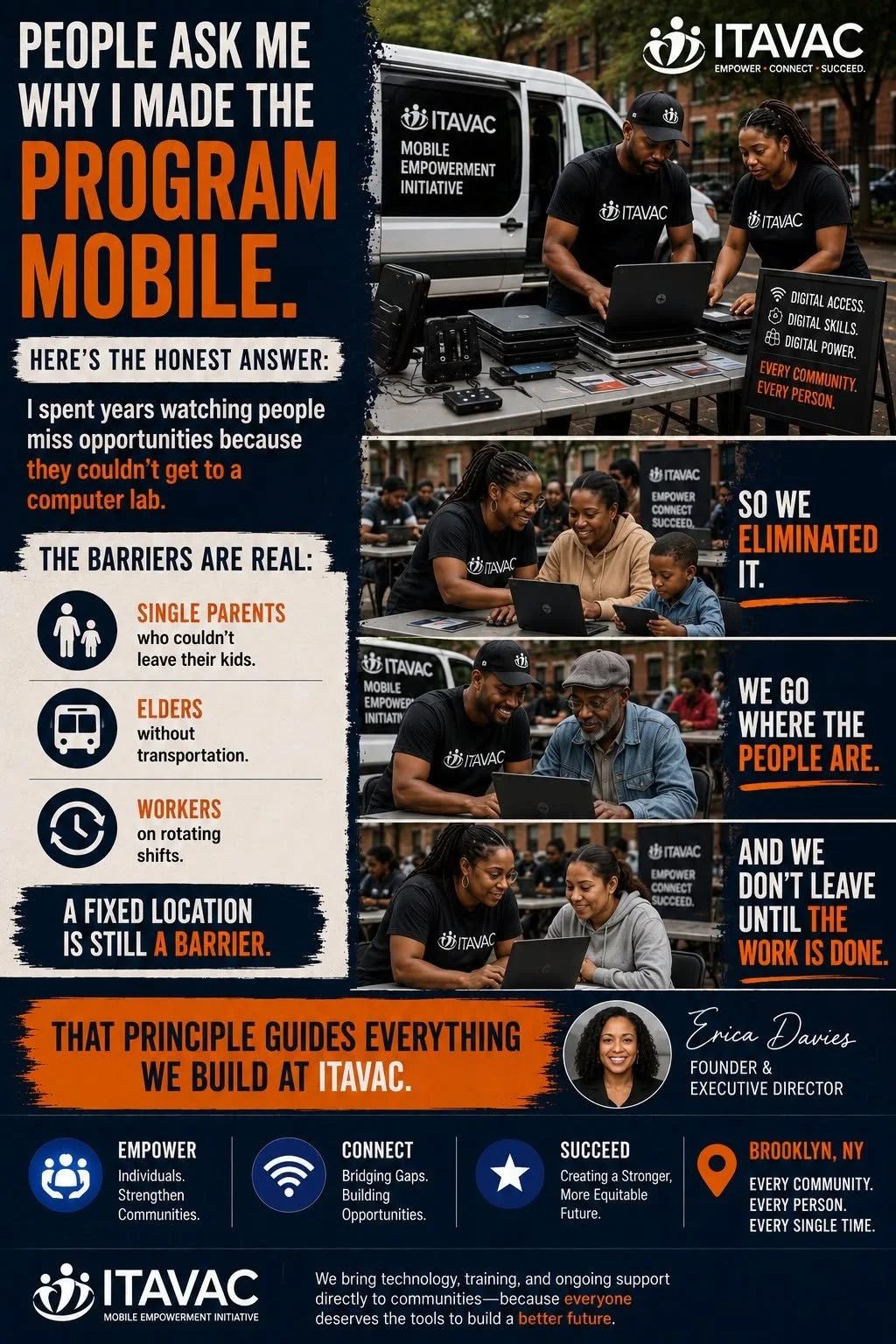 Digital Divide: How Our Mobile Technology Van is Empowering NYC