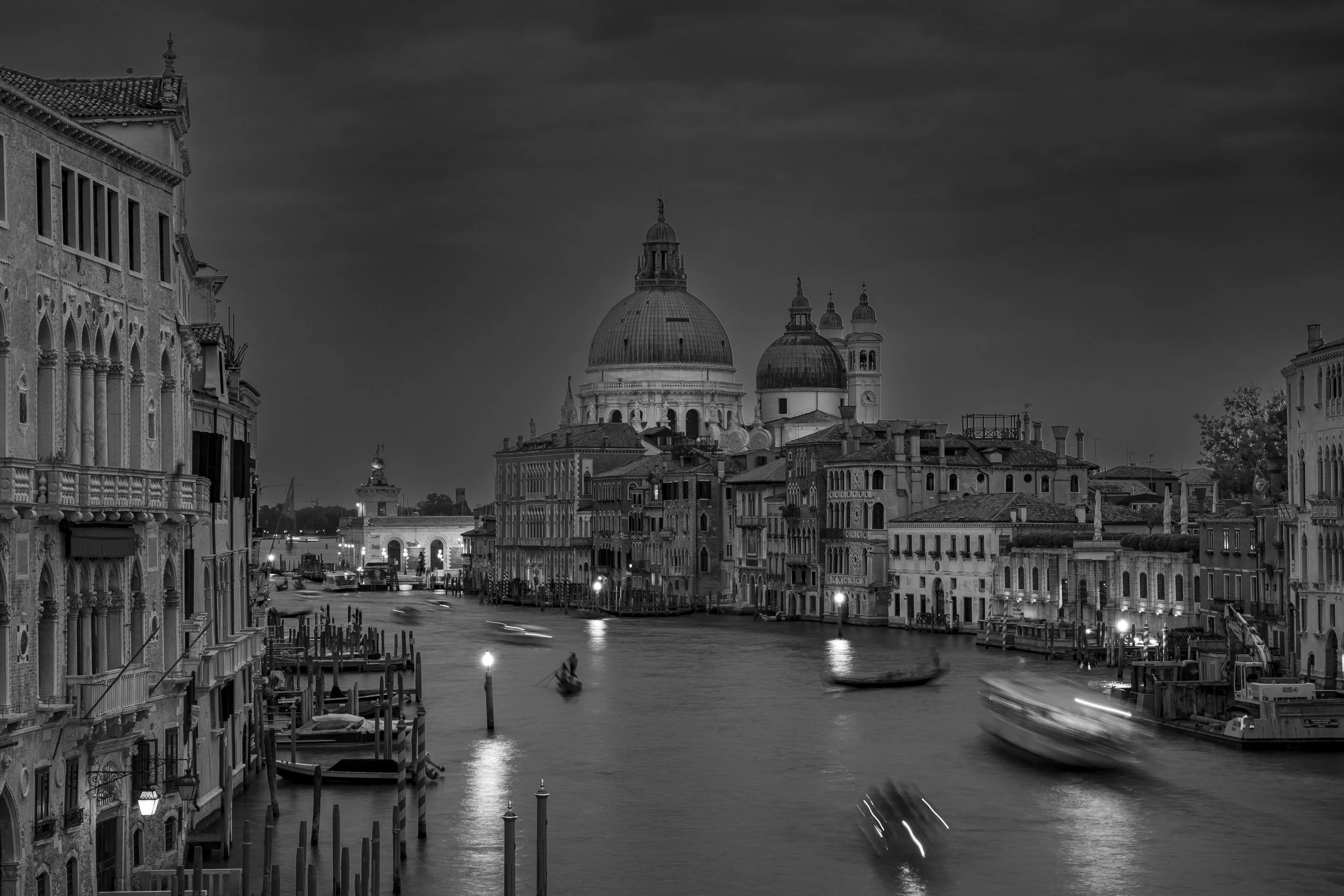 Evening over the Grand Canal, Venice. Available in A1 (59 × 84 cm / 23 × 33 inch)