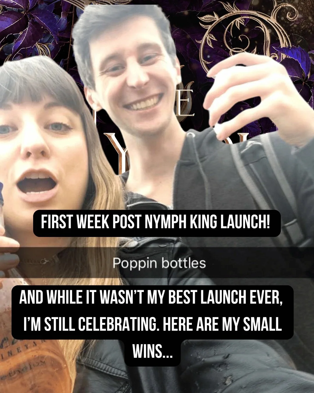 It's been one week since Nymph King ARCs went out into the world, and I&rsquo;m choosing to celebrate the small wins because this business will absolutely eat you alive if you don&rsquo;t learn to be your own cheerleader.

Was this my best launch eve
