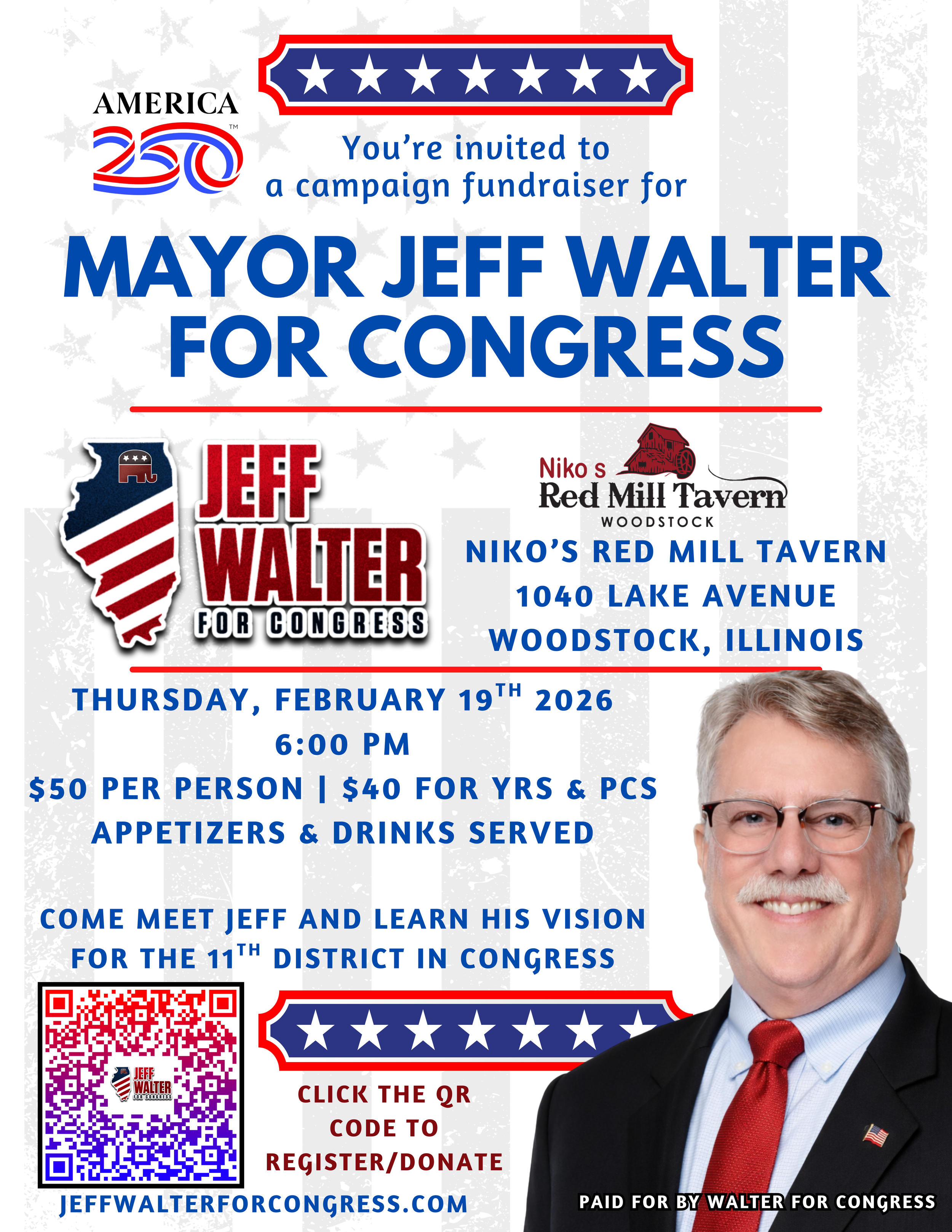 Campaign Fundraiser for Jeff Walter