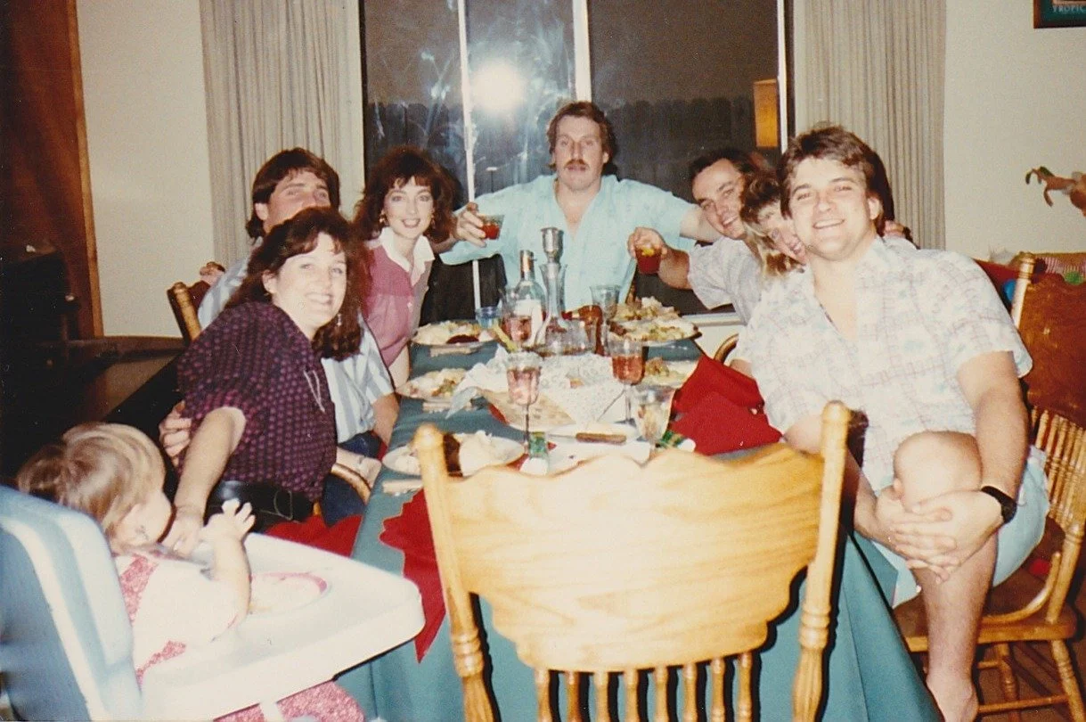 Christmas dinner 1989
