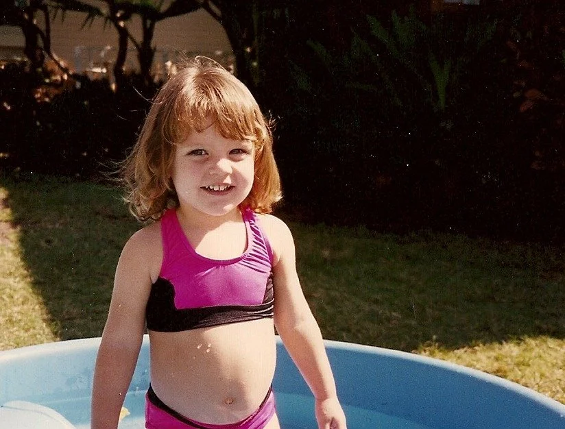 Tiare in backyard pool