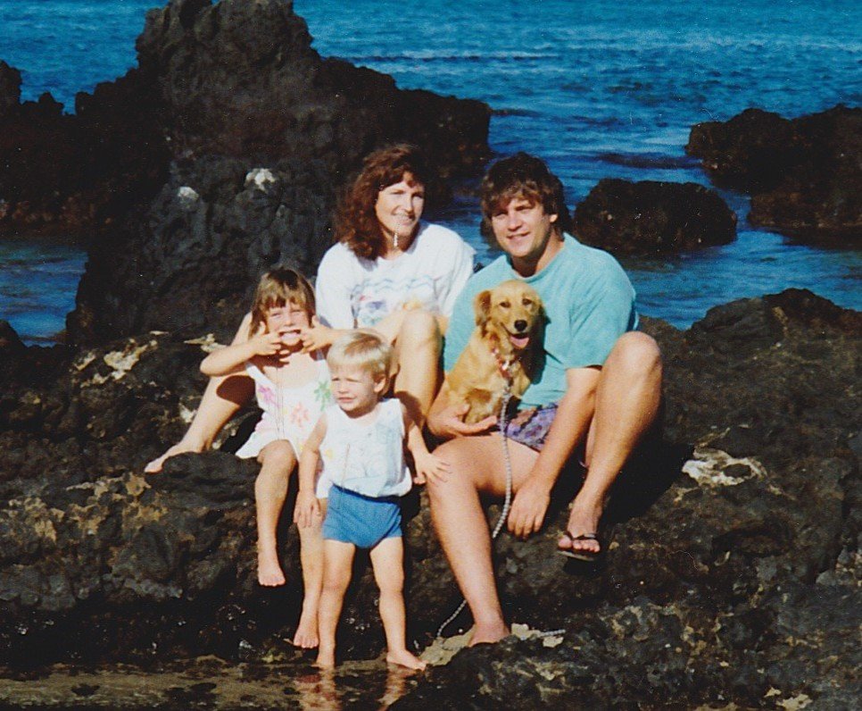 Christmas Card photo 1992