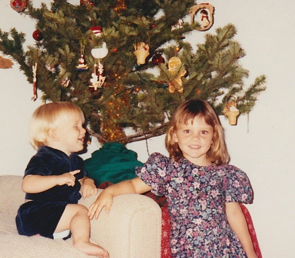 Christmas tree in apartment