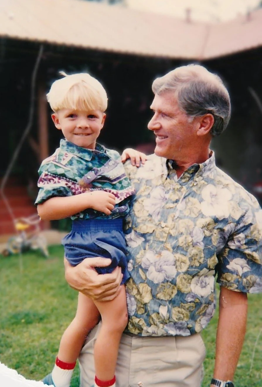 Robbie and Grandpa