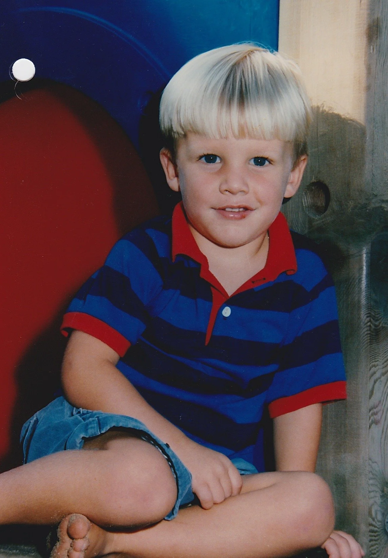 Robbie's preschool class photo